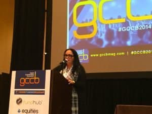 Ruth Hedges Opens Up GCCB2014 in Las Vegas