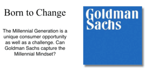 Goldman Sachs Born to Change