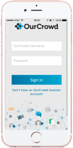 OurCrowd iPhone App