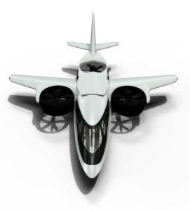 XTI AIrcraft white