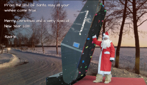 Christmas Card from Climbstation in Finland