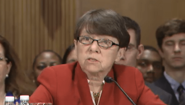 Mary Jo White Testifying at Senate Banking Committee