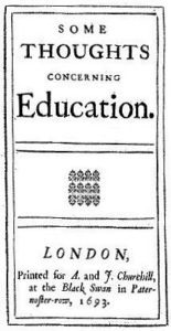 Locke Education 1693