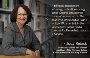 Ricochet Judy Rebick