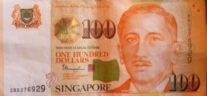 100 Singapore Dollars Money Asia