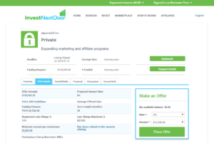 InvestNextDoor Listing Page