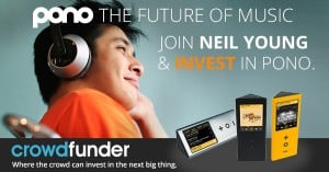 Join Neil Young and Pono on Crowdfunder