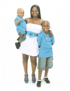 Shaneen Allen and kids