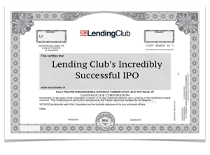 Lending Club Successful IPO