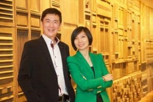 Michael Tee and Agnes Siaw