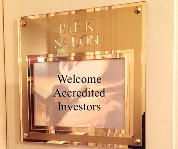 Welcome Acctedited Investors